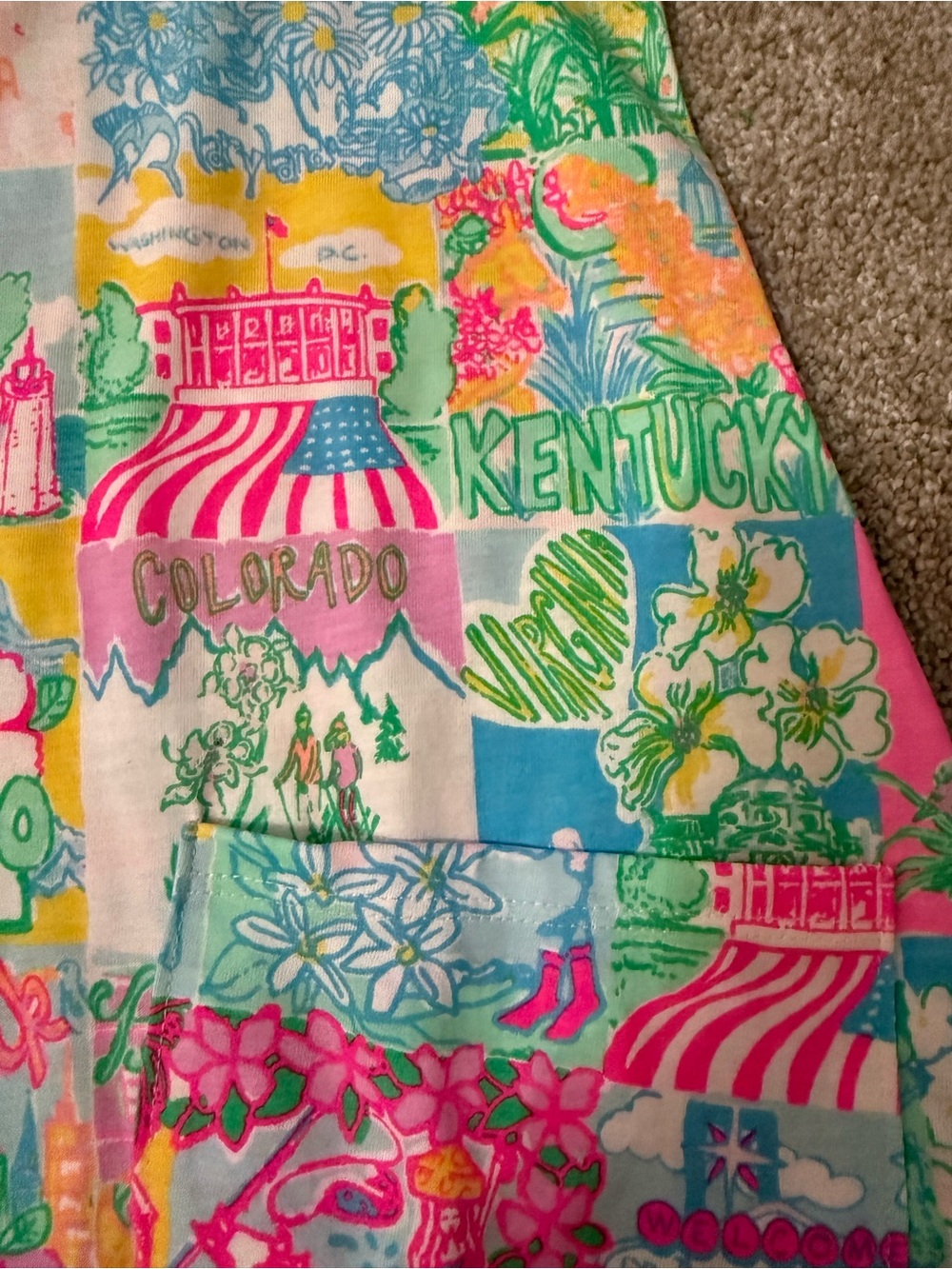Lilly Pulitzer Kristen Flounce Dress -HIGHLY COLLECTIBLE - Picture 11 of 15
